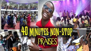 40 MINUTES NONSTOP PRAISES WITH OSEI BLESSING [upl. by Glad230]