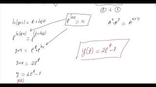 Differential Equations Inverse of matrix Integration Curve Sketching Vectors KET Academy [upl. by Demitria]