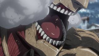 Mikasa Vs Reiner  Armoured Titan  Attack on Titan  1080p HD [upl. by Rissa]