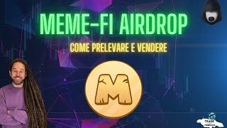 Come prelevare e vendere l’AirDrop di MEMEFI di telegram crypto cryptocurrency [upl. by Ingelbert]