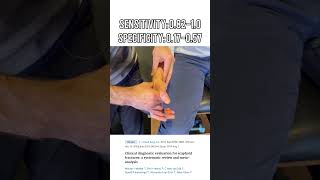 Scaphoid Tubercle Tenderness Test  Scaphoid Fracture Diagnosis [upl. by Lavinie]