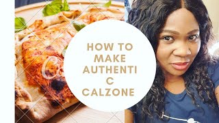 calzonepizzaitalianfood How to make calzone pizza Calzone dough recipecalzone fillings [upl. by Adnicaj]