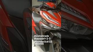 Motortrade  Honda click 125 version1234 [upl. by Anneirda]