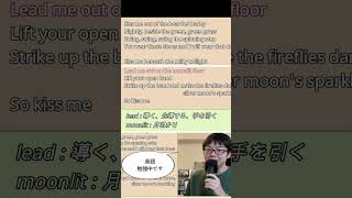 英詞翻訳月明かりまで手を引いてSixpence None The Richer  Kiss Me lyrics shorts 洋楽意訳 和訳 [upl. by Bhatt]