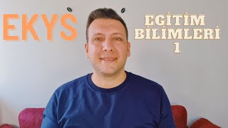 EKYS Eğitim Bilimleri 1  Eğitim Yönetimi ve Denetimi [upl. by Aettam924]