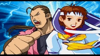 Street Fighter Alpha 3 Dramatic Battle Dan and Sakura Arcade [upl. by Yllop337]