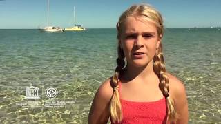 Bianca MyOceanPledge Shark Bay Western Australia World Heritage marine site [upl. by Rednaskela639]