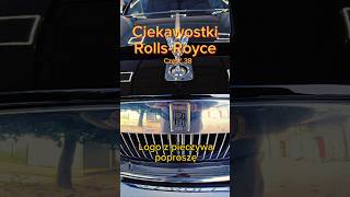 Logo z pieczywa w RollsRoyce automobile luxurycar viralvideo viralshorts rollsroyce [upl. by Nekcerb]