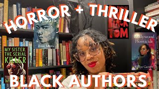 10 of the BEST Thriller Horror Books By Black Authors  My Recommendations for Good Reading [upl. by Guinna]