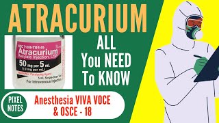 ATRACURIUM  Atracurium BESYLATE  Indications  DOSAGE  Adverse EFFECTS  Pharmacokinetics [upl. by Adaline]