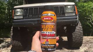 HOW TO USE LIQUID HEAD GASKET SEALER BEARS LEAK Cherokee XJ wrangler YJ TJ head gasket [upl. by Letsyrk530]