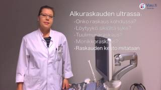 Alkuraskauden ultraäänitutkimus [upl. by Kirstyn478]