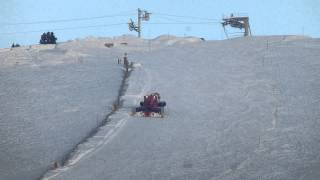 PistenBully 300W au Col de Rousset  Partie 3 [upl. by Larok]