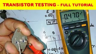 How To Test Transistor With Digital Multimeter [upl. by Elenahc694]