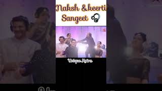 Naksh❤️ keerti Sangeet ceremony dance 🎧😘 yrkkh Kairadancesangeet unique Kaira ♥️ [upl. by Atinhoj]