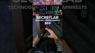 60 Second SECRETLAB Technogel Premium Armrest Unboxing amp Review SHORTS [upl. by Eurydice73]