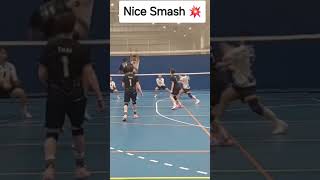 Nice Smash 💥 volleyball volleyballhighlights volleyballworld sports volley highlights [upl. by Callahan594]