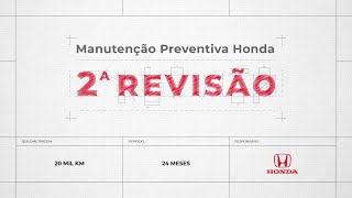 2ª Revisão nas concessionárias Honda [upl. by Attenyw]