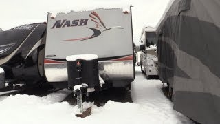 Nash 17k Trailer  MidWinter Battery Check [upl. by Narcho]