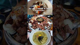 Seoul best food  Seoul food recommendations gebangsikdang koreanbbq rawmarinatedcrab 5m [upl. by Marlee302]