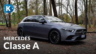 Mercedes Classe A 200 2018  Meglio BENZINA o DIESEL Test del 13 benzina da 163 CV [upl. by Agate]