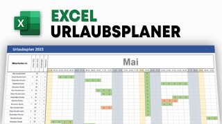 Excel Urlaubsplaner für 2023  Download [upl. by Gaddi]