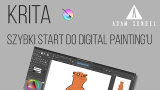 Krita  szybki start do digital paintingu [upl. by Nyvrem]