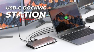 WAVLINK USBC Docking Station with 130W Charger The Ultimate Laptop Dock Review  Docking Station [upl. by Eeryn658]