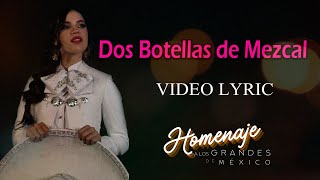 Silvia Zepeda  DOS BOTELLAS DE MEZCAL Letra [upl. by Jezabella877]