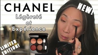 CHANEL  NEW LE Légèreté et Expérience Eyeshadow Quad [upl. by Tsan]