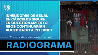 Inhibidores de señal en cárceles siguen en cuestionamiento reos continuarían accediendo a internet [upl. by Odragde]