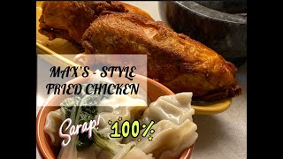 Ala MAX’S  STYLE FRIED CHICKEN  Max’s fried Chicken Hack  pinoy food [upl. by Nolubez744]