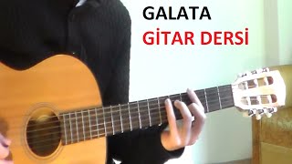 GalataGitar Dersi  Halil Sezai [upl. by Amhser]