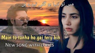 Main To Tanha Ho Gai Tery Bin  Beautiful song with lyrics  Beautiful sad song Heart touching song [upl. by Gnos]