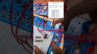 ICs AND Gate Logic Gates Semiconductor Practical By EEE Student iit jee physics experiment yt [upl. by Wolfson154]