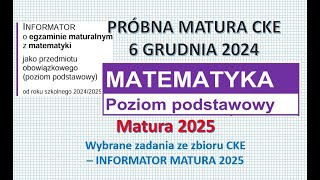 część 10  MATURA 2025 – WYBRANE ZADANIA ZE ZBIORU CKE Centralna Komisja Egzaminacyjna [upl. by Durtschi]