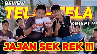 REVIEW TELA TELA KRISPI 🤤  JAJANAN MOJOKERTO [upl. by Ainez180]