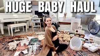 HUGE BABY HAUL  ESSENTIAL BABY ITEMS FOR PREGNANT EXPECTING MOMS [upl. by Ottillia385]