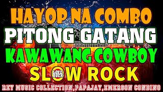 PITONG GATANGHAYOP NA COMBO💖BEST SLOW ROCK LOVE SONGS NONSTOP BY REY MUSIC PAPAJAY EMERSON BUDDY [upl. by Assiroc492]