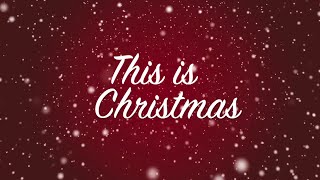 Kutless  quotThis is Christmasquot Cover by Holy Star Lyric Video [upl. by Arabel]