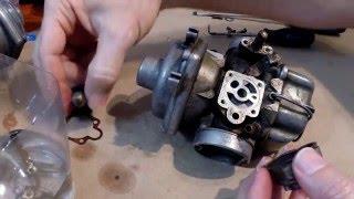 Bing 32mm CV carb rebuild Pt 1  Very detailedSeized jetsetc [upl. by Atram260]