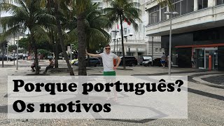 Polonês falando português Português Os motivos Portuguese 2 [upl. by Eckblad]