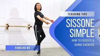 Sissone Simple  How to Execute amp Barre Exercises [upl. by Elon]