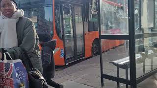 DETOUR Ride on centrebus Leicester 642 evora route 22 [upl. by Inattirb813]