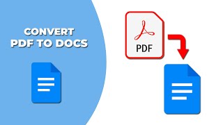 How to convert pdf to google docs without losing formatting [upl. by Rachaba478]