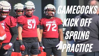 The first week of Gamecock Football spring practice [upl. by Gilberto879]