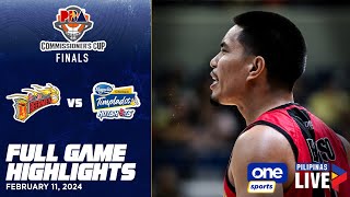 San Miguel vs Magnolia Finals G5 highlights  PBA Season 48 Commissioner’s Cup  Feb 11 2024 [upl. by Htinek]