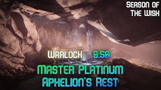 Aphelions Rest 050 Master Platinum  Destiny 2 Season 23 [upl. by Glynnis]