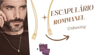 Unboxing escapulário rommanel [upl. by Odnaloy112]