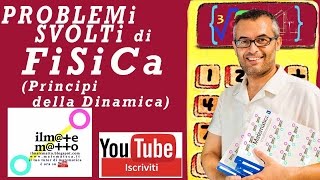 Principi della Dinamica Esercizi Svolti di Fisica [upl. by Zia297]